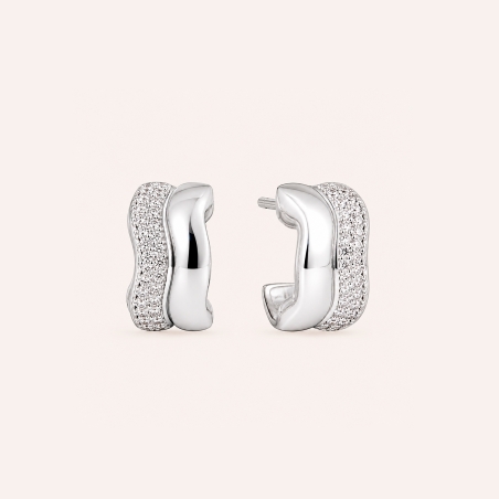Pendientes Vidal & Vidal ondulados Q4062