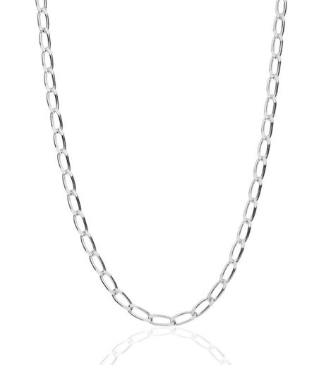 CADENA "KALET" PLATA DE LEY 60 CM