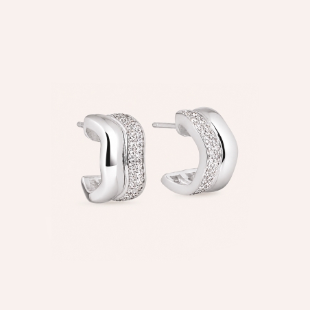 Pendientes Vidal & Vidal ondulados Q4062