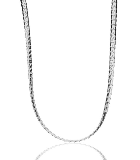 CADENA "DIDO" PLATA DE LEY 45 CM