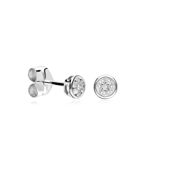 Pendientes oro 18k y diamantes 0.20 CTS "Alonte"