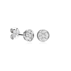 Pendientes oro 18k y diamantes 0.60 CTS "Alonte"