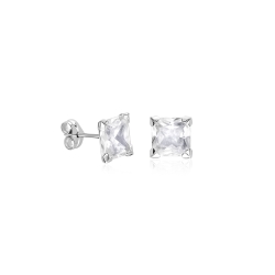 Pendientes oro 18k y circonitas "Mila"