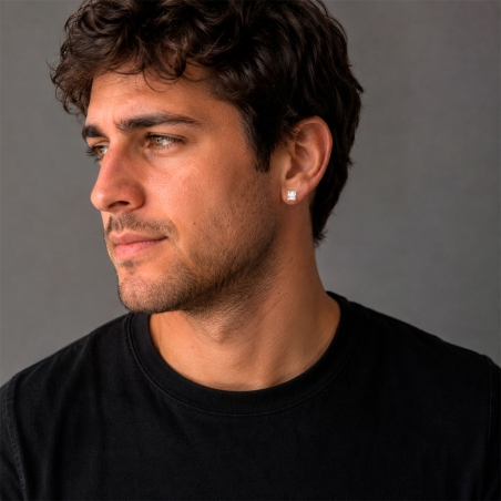 Pendientes oro 18k y circonitas "Mila"