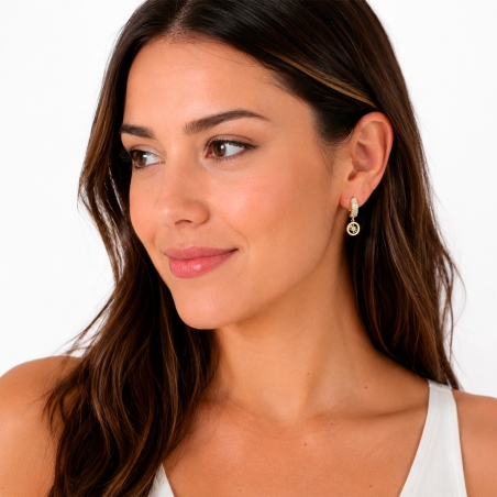 Pendientes Guess Crazy Earrings JUBE03301JWYGT-U