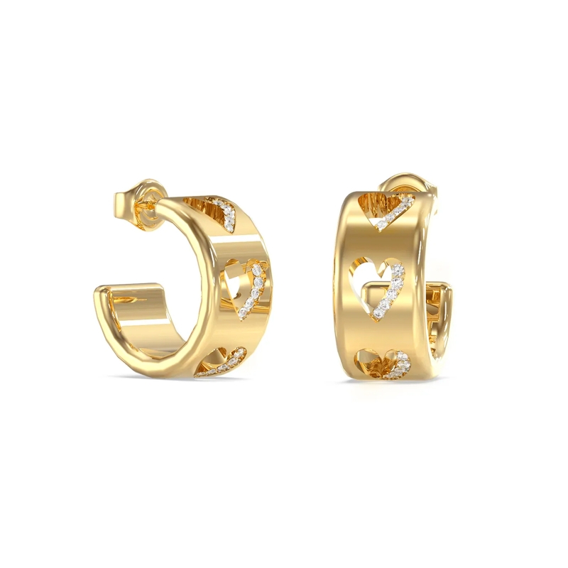 Pendientes Guess By your side JUBE06085JWYGT-U