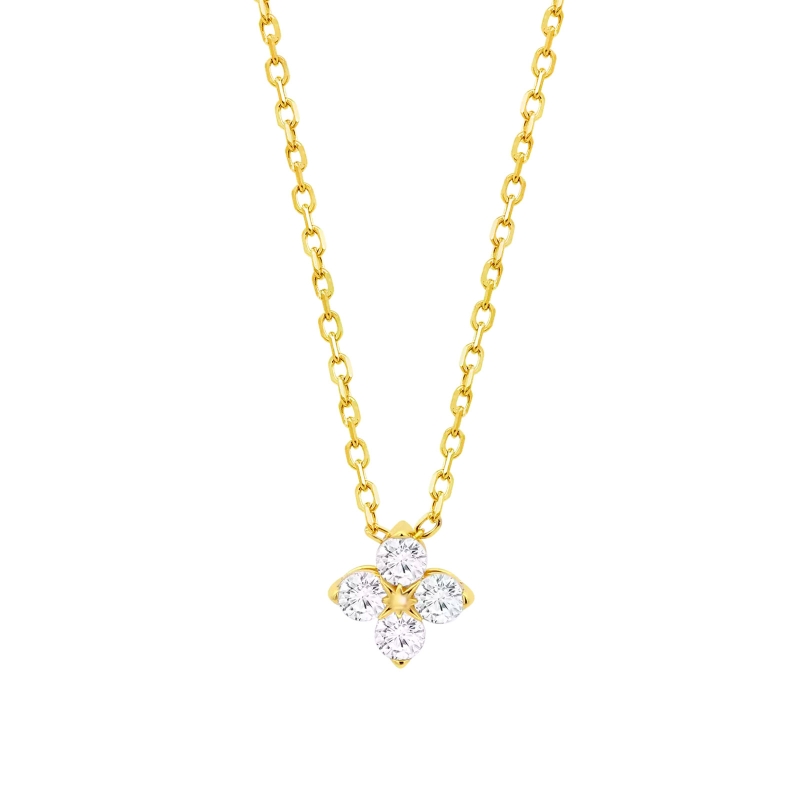 Collar Lotus Silver Beyond Classics LP3926-1/2
