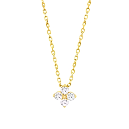 Collar Lotus Silver Beyond Classics LP3926-1/2