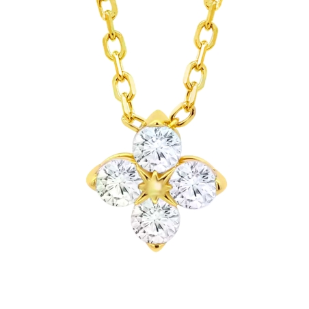 Collar Lotus Silver Beyond Classics LP3926-1/2