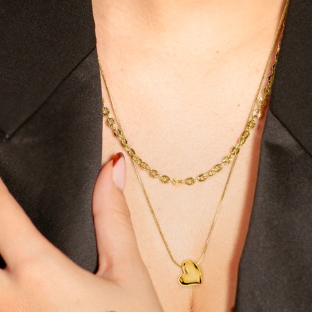 Collar Lotus Woman´s Heart LS2554-1/2