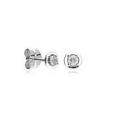 Pendientes oro 18k y diamantes 0.30cts "Reggio"