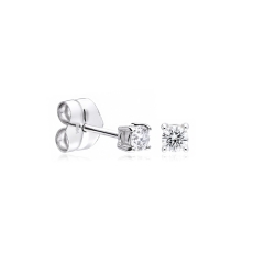 Pendientes oro 18k y diamantes 0.20 cts "Crotone"