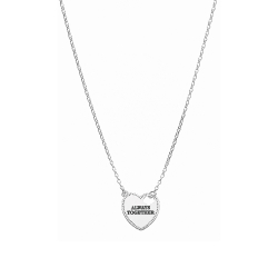 Gargantilla plata primera ley "Always together"