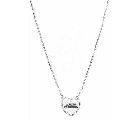 Gargantilla plata primera ley "Always together"