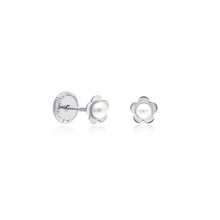 Pendientes oro 18k y perlas cultivadas "Bee"