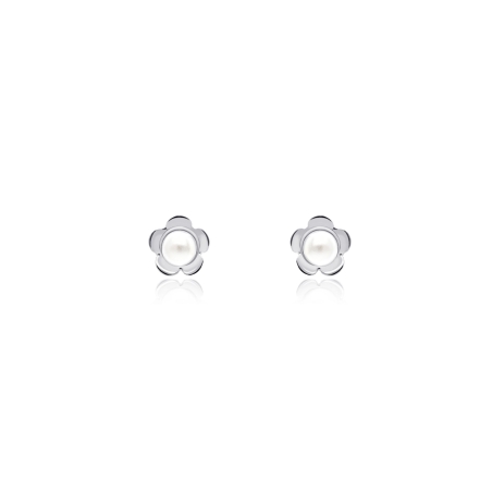 Pendientes oro 18k y perlas cultivadas "Bee"