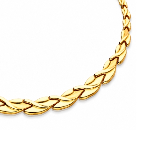 Gargantilla oro 18k "Eliza"