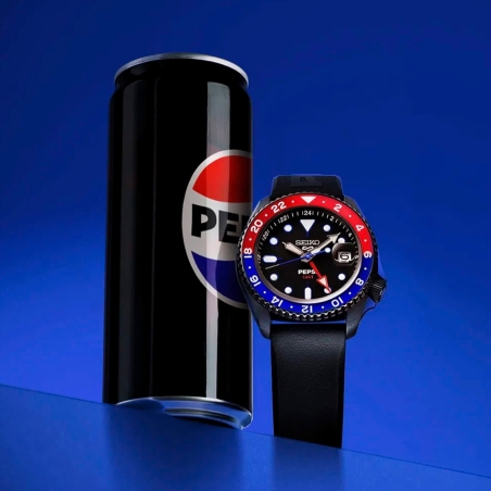 Reloj Seiko 5 Sports hombre Pepsi SSK047K1