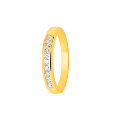 Alianza "Argyor" Circonitas Oro 18k (1.217.ZO)