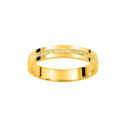 Alianza de boda oro amarillo 9k clásica modelo 5135543