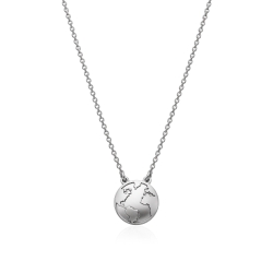 Collar plata primera ley "Mi Mundo"