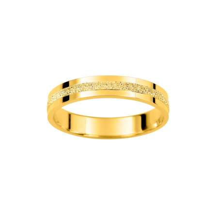 Alianza de boda oro amarillo 9k clásica modelo 5135533
