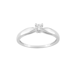 Solitario oro 9k diamante GH P2 modelo K042_13