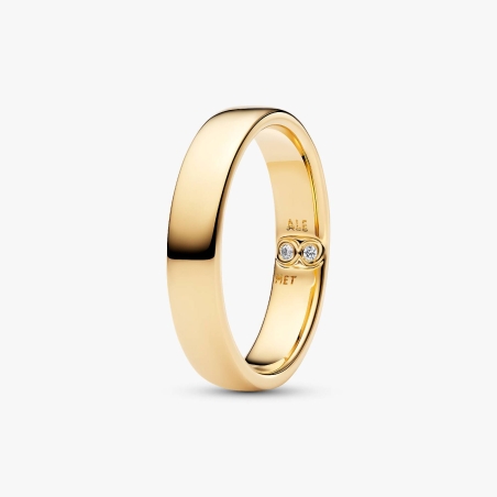 Anillo Pandora Banda clásica grabable 164776C01