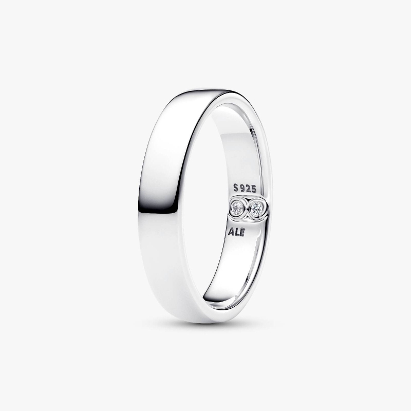 Anillo Pandora banda clásica grabable 194776C01