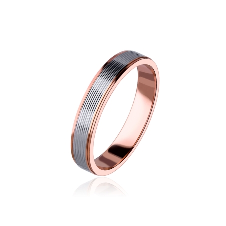 Alianza "Nexo" Oro bicolor 18k 3100083