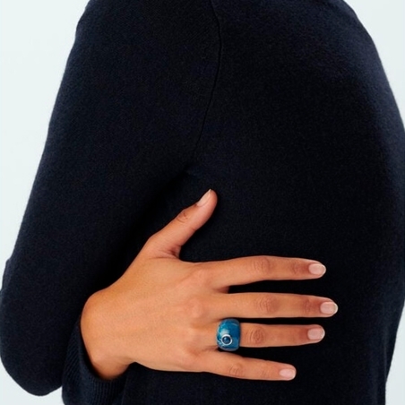 Anillo Agatha Paris Be azul 2250202-107-56