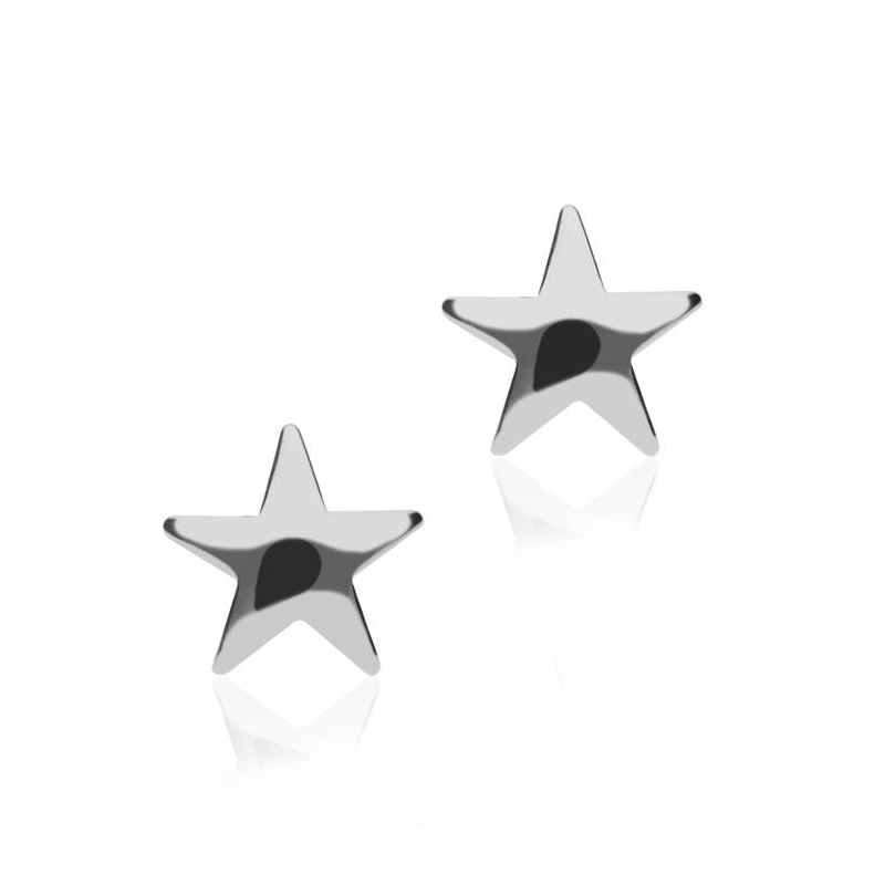 Pendientes "Estrella"  Plata de Ley