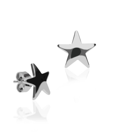 Pendientes "Estrella"  Plata de Ley