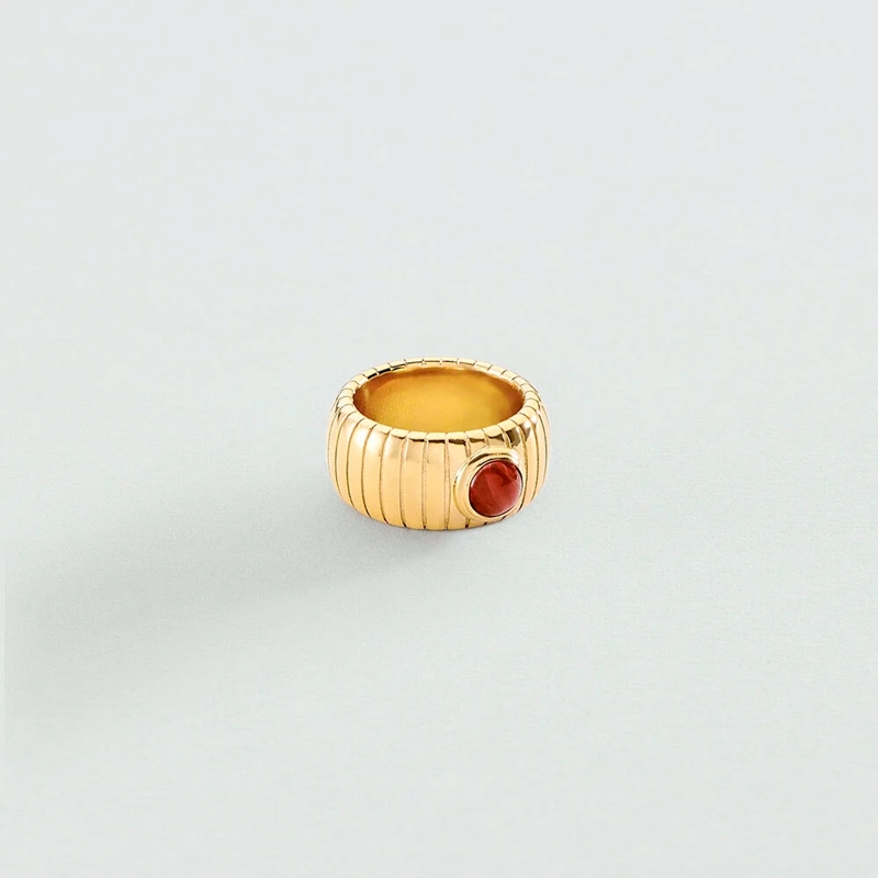 Anillo Agatha Paris Be dorado 2270055-324-56
