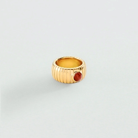 Anillo Agatha Paris Be dorado 2270055-324-56