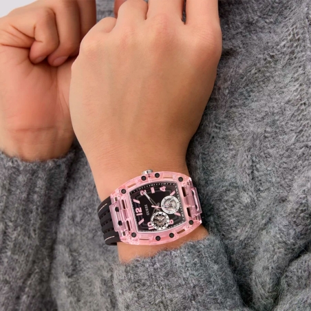 Reloj Guess Sporting Pink hombre GW0032G3