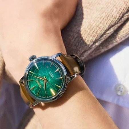 Reloj Seiko Cocktail Time Mint Mist hombre HCB002J1