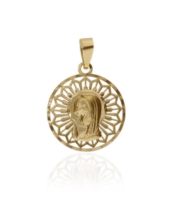 Medalla "Virgen Niña" Oro 18k