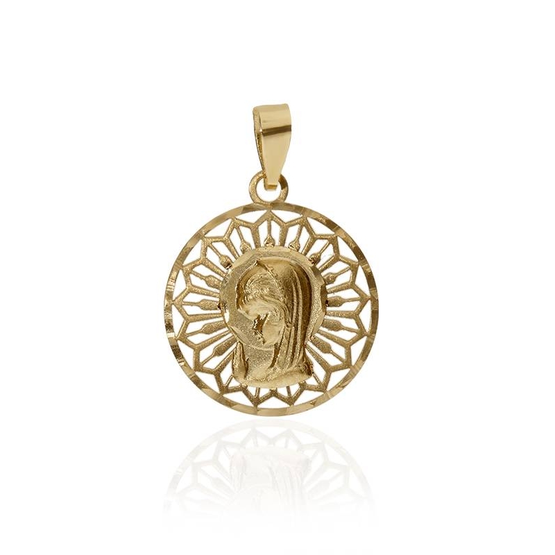 Medalla "Virgen Niña" Oro 18k