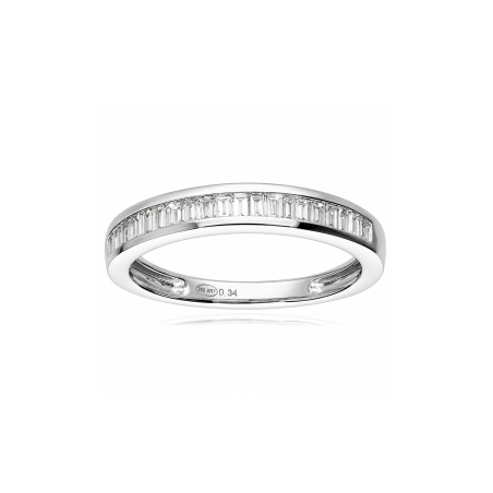 Anillo oro 18k y diamante 0.30 cts "Saivo"