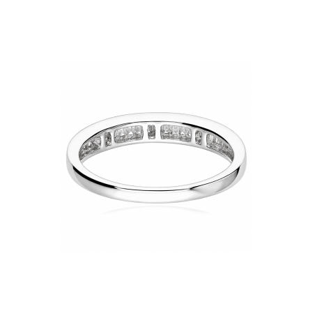 Anillo oro 18k y diamante 0.22 cts "Saivo"