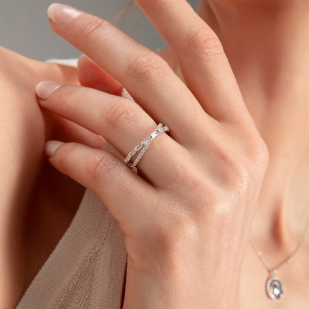 Anillo Viceroy silver circonitas 2379A0-30