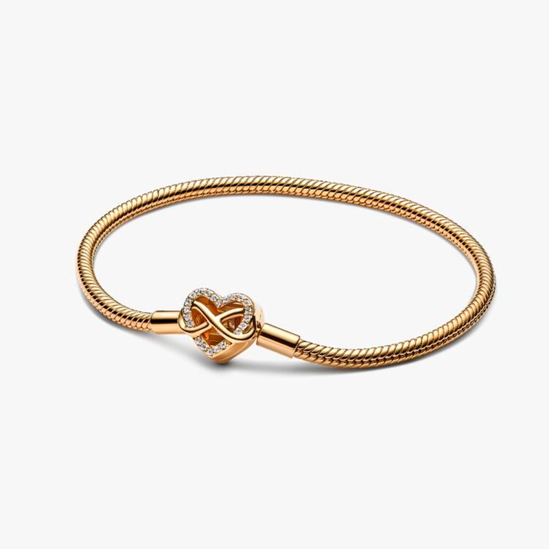 Pulsera Pandora cierre corazón 563758C01