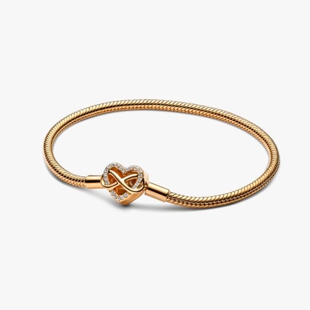 Pulsera Pandora cierre corazón 563758C01