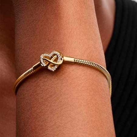 Pulsera Pandora cierre corazón 563758C01