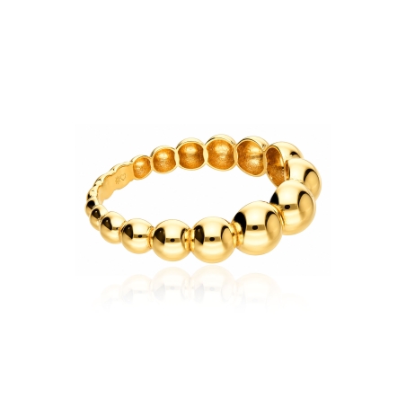 Anillo oro 9k bolitas "Juliana"
