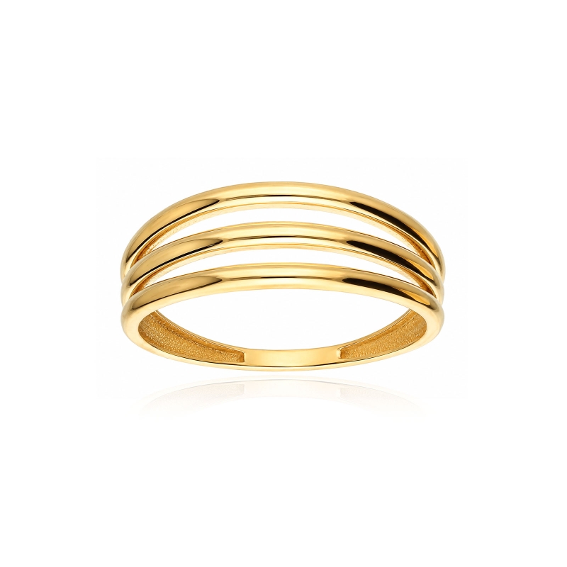 Anillo oro 18k triple "Verónica"