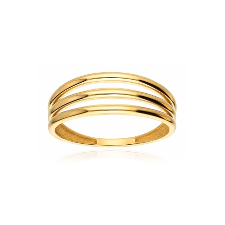 Anillo oro 18k triple "Verónica"