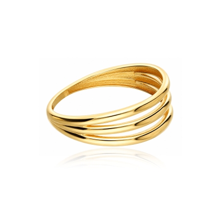 Anillo oro 18k triple "Verónica"