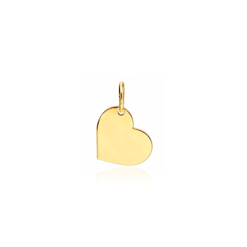 Colgante oro 18k corazón "Aloha"